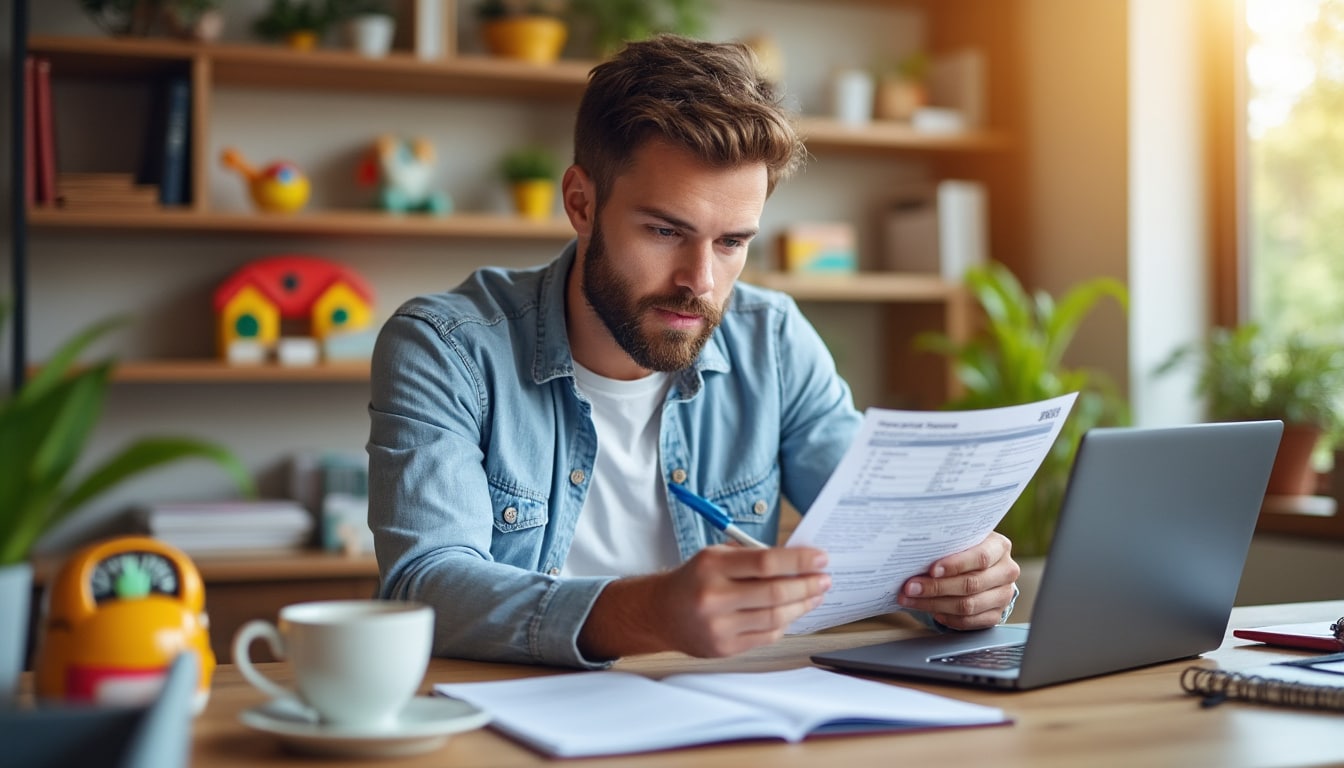 Illustration: Comprendre le rôle et la structure de la fiche de paie pour un assistant maternel en 2025