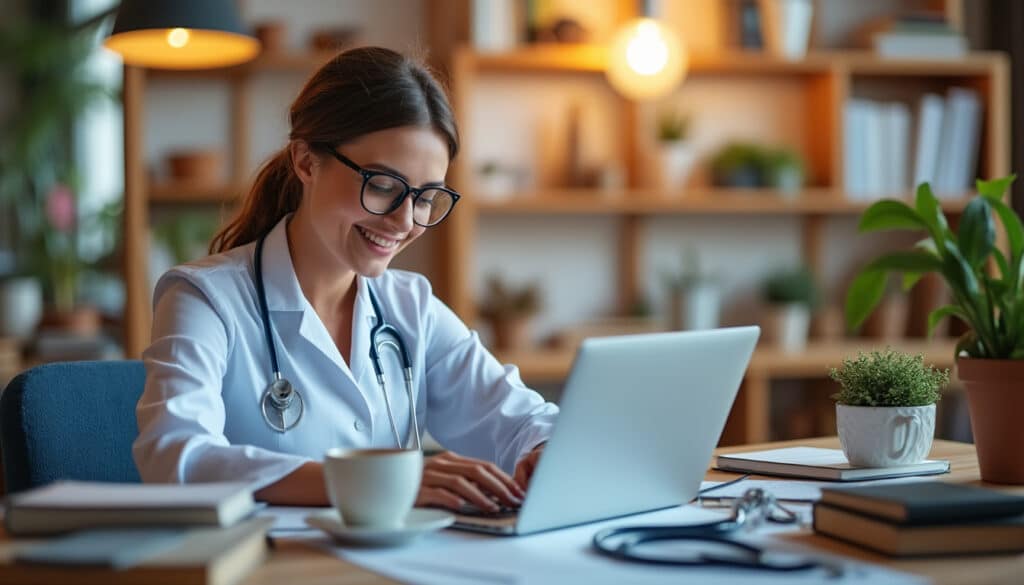 Formation à distance infirmière : flexibilité et réussite garanties